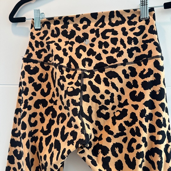 Hawthorne Leopard Print High-Waisted Workout Leggings Athletic Athleisure Sporty - Picture 10 of 11